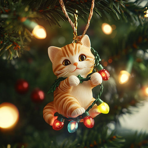 Jolly Kitty CP0312029CL Christmas Ornament