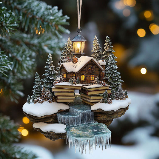 Bookstream Winter Lodge WN0412024CL Christmas Ornament