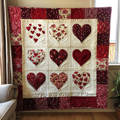 Heart Of Love QA1301013CL Quilt