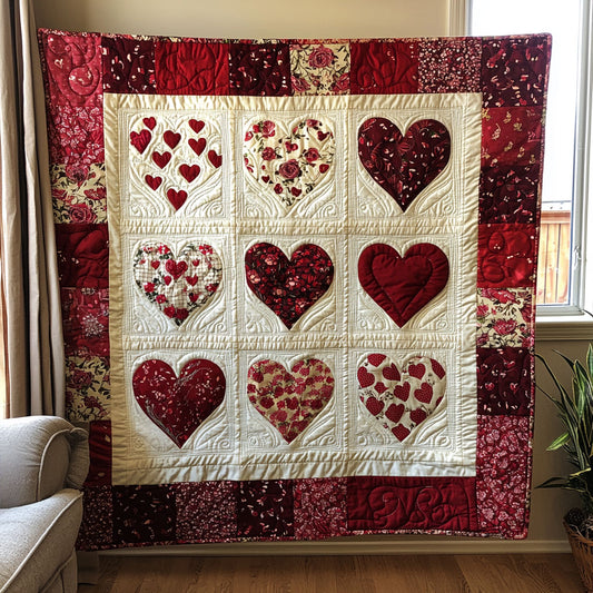 Heart Of Love QA1301013CL Quilt