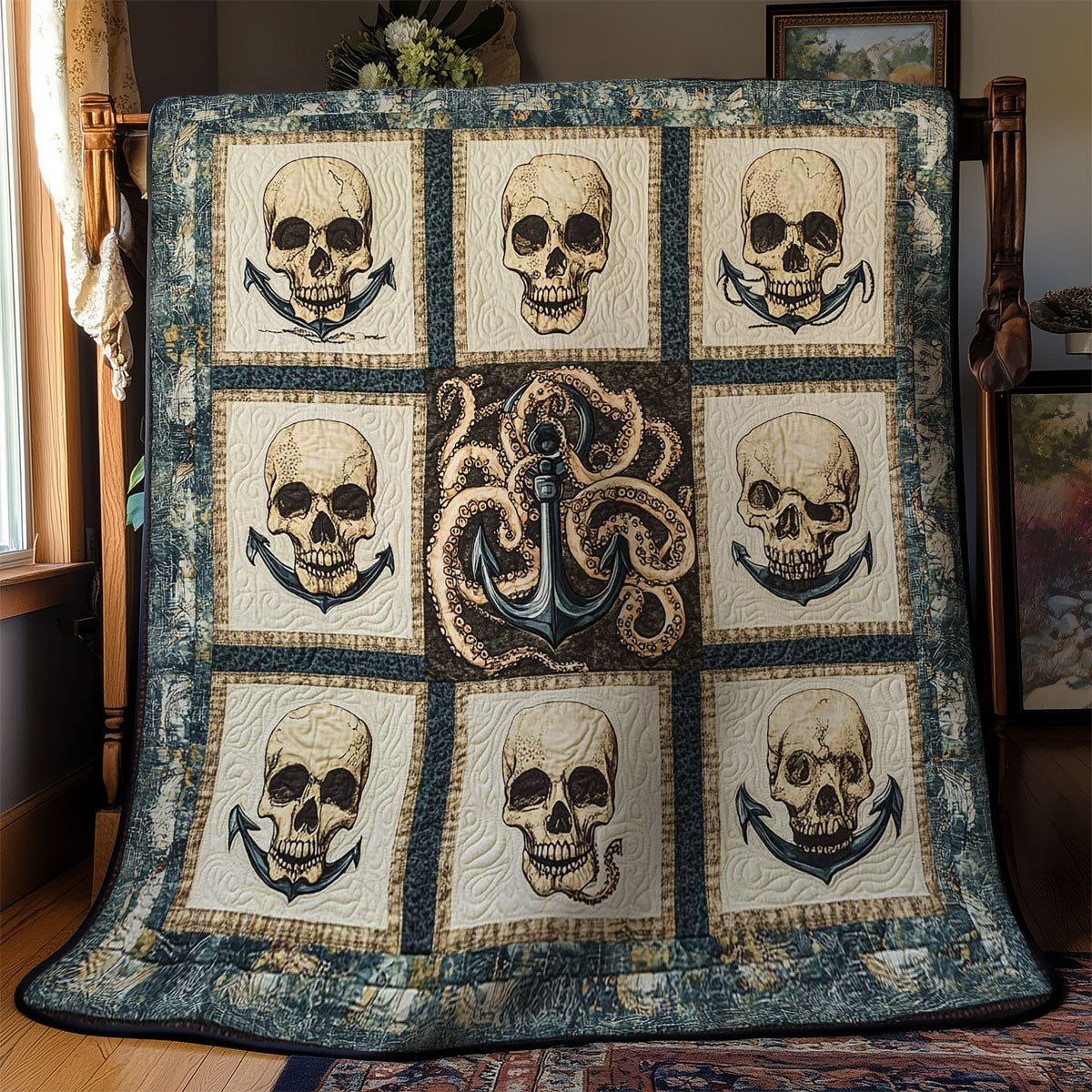 Mystic Skull Anchor WN0601035CL Quilt