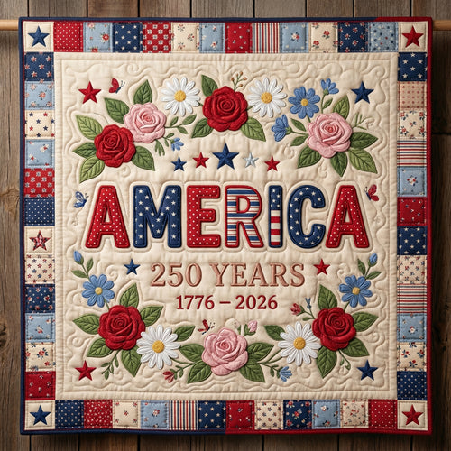 250 Years American XR0804001CL Quilt