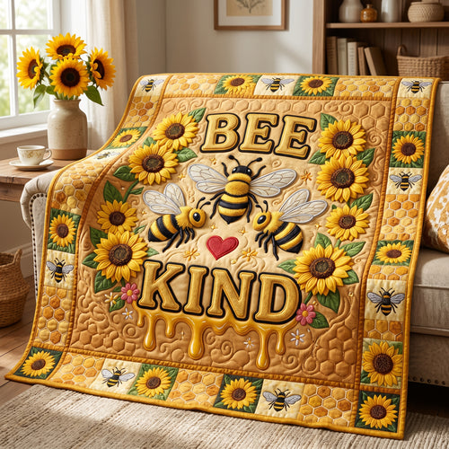 Bee Kind XR0405014CL Quilt