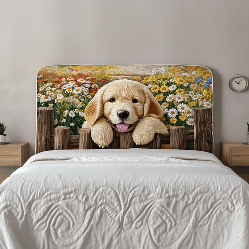 Playful Dog QA0801006CL Quilted Headboard Slipcover