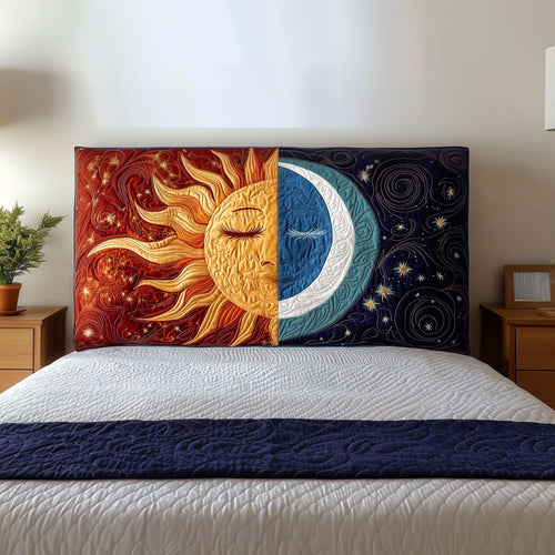 Celestial Duality QA0701020CL Quilted Headboard Slipcover