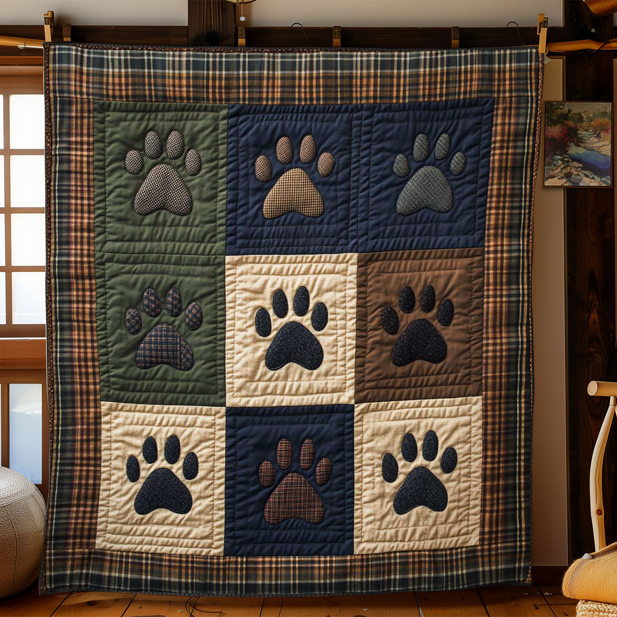 Loyal Paw Dog WN0503007CL Quilt