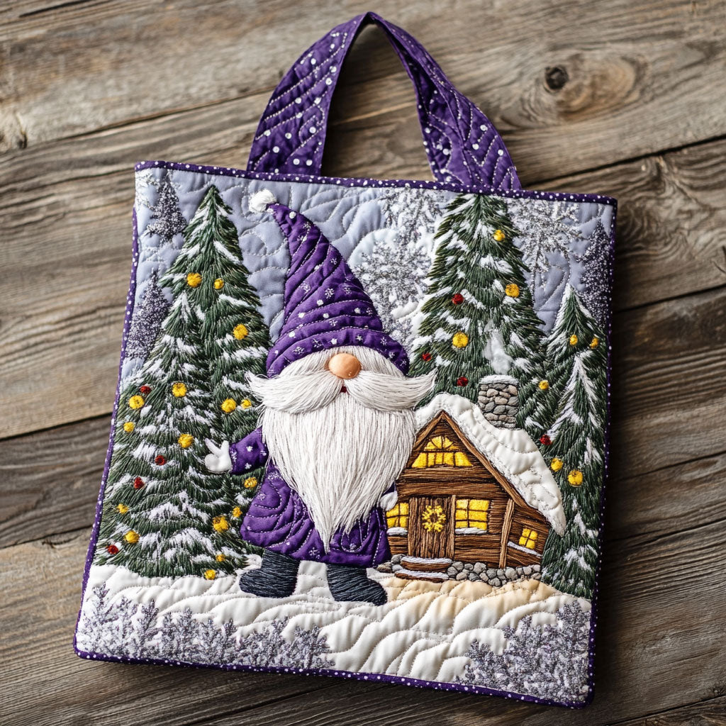 Gnome Wonderland WN1710026CL Quilted Tote Bag
