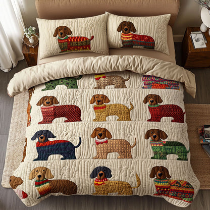 Fun Dachshund WN0601034CL Duvet Cover Set