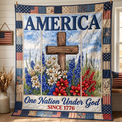 One Nation Under God XR2904015CL Quilt