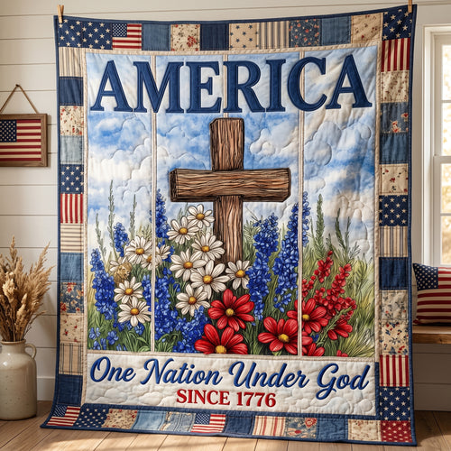 One Nation Under God XR2904015CL Quilt