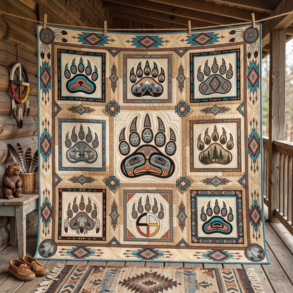 Sacred Bear Path WN0506011CL Quilt