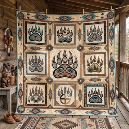 Sacred Bear Path WN0506011CL Quilt