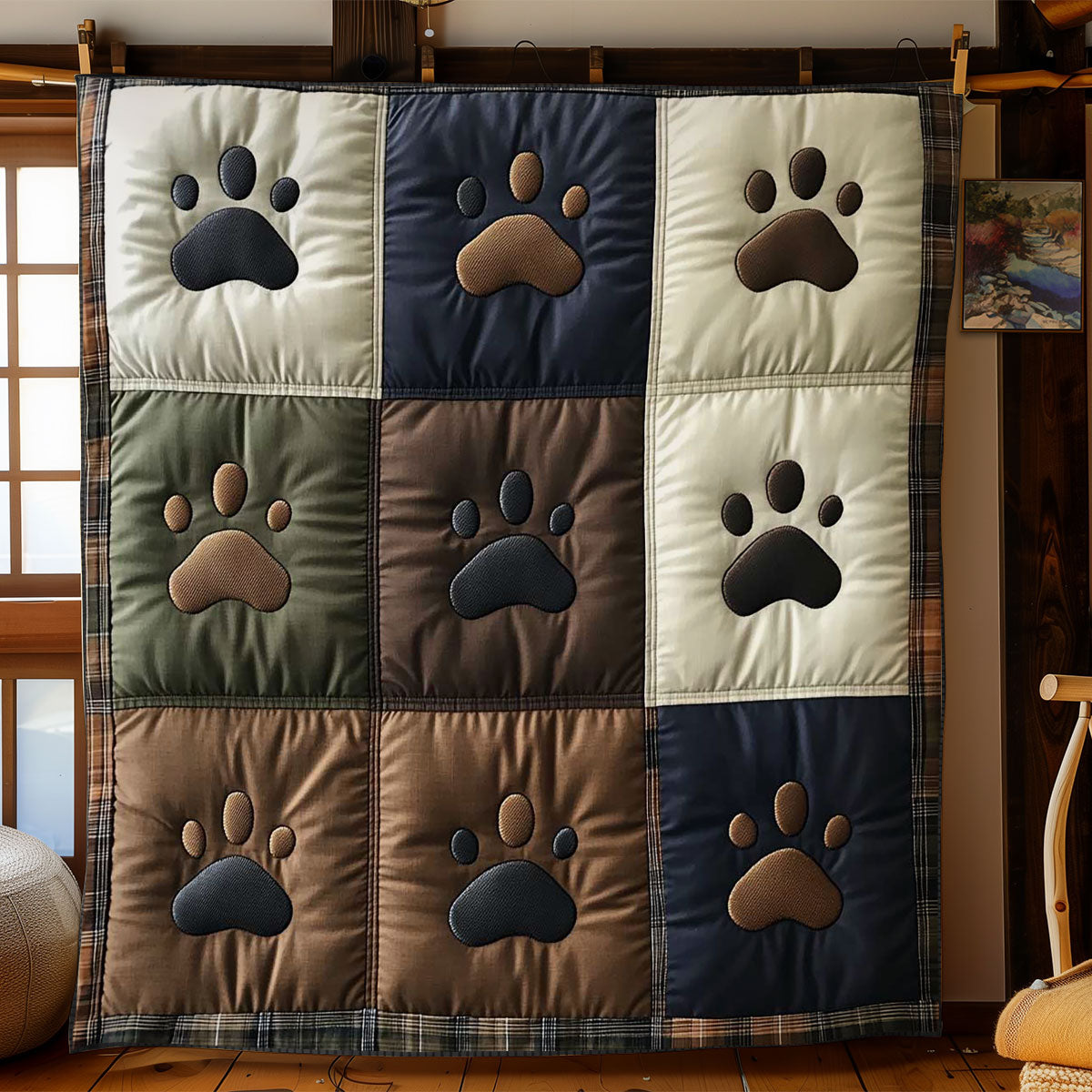 Hearth And Paw Dog WN0503017CL Quilt