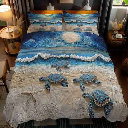 Seaside Turtle WN0502093CL Duvet Cover Set