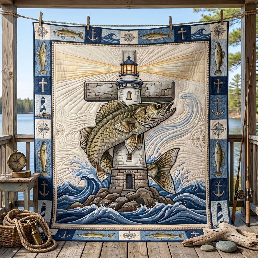 Beacon Of Faith Walleye WN1606002CL Quilt