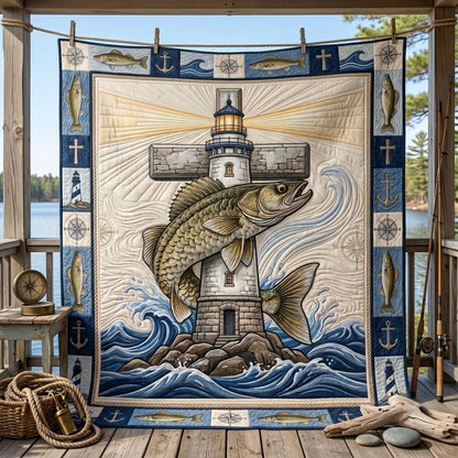 Beacon Of Faith Walleye WN1606002CL Quilt