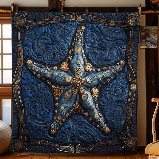 Mystic Steampunk Starfish WN0602040CL Quilt