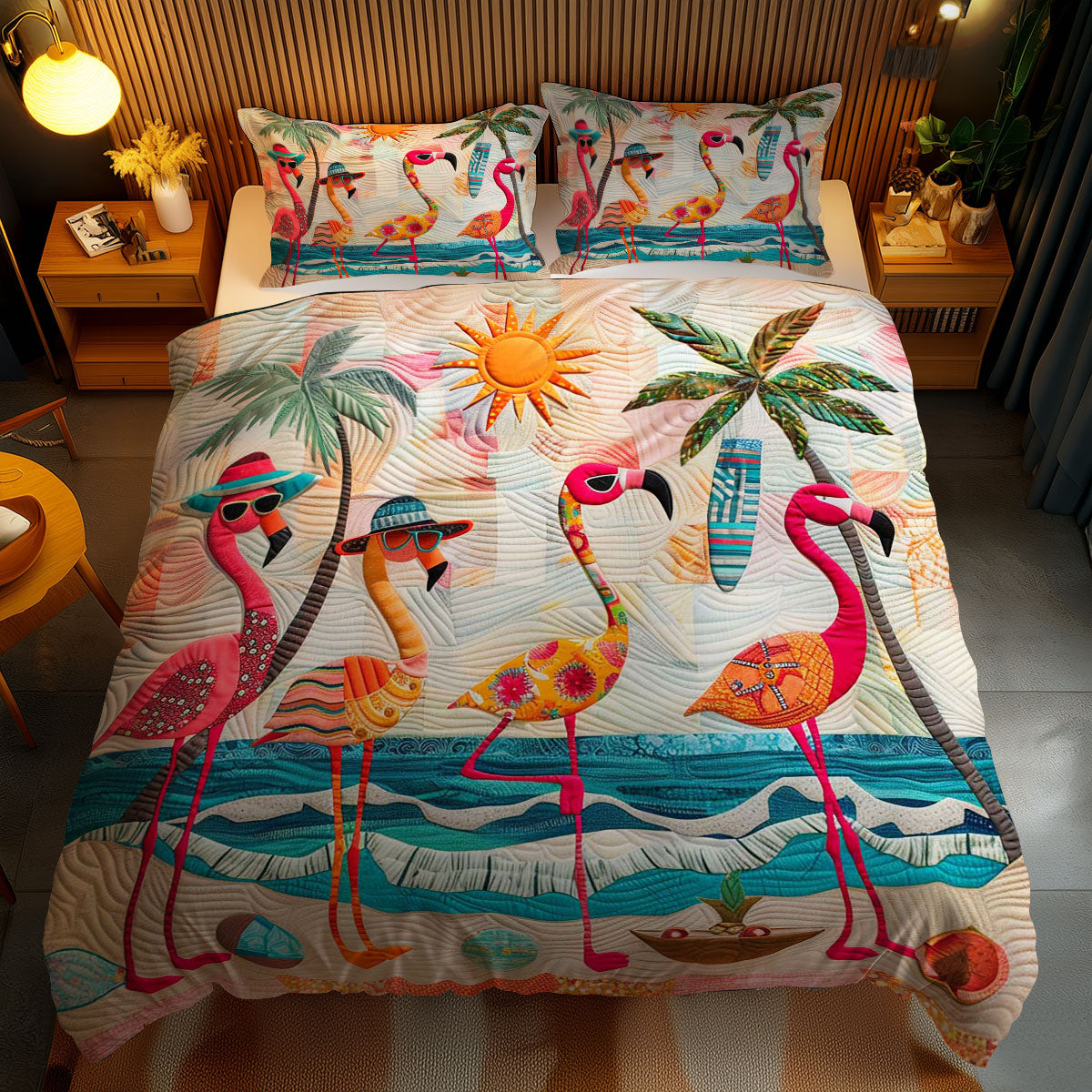 Flamingo Vibes WN2102003CL Duvet Cover Set