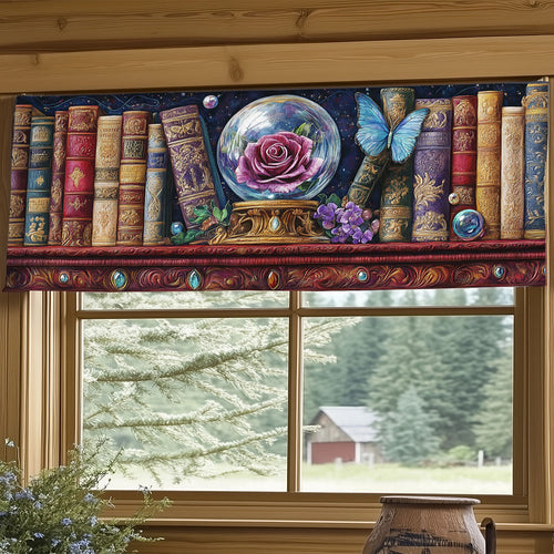 Crystal Rosekeeper WJ0306020CL Quilted Valance