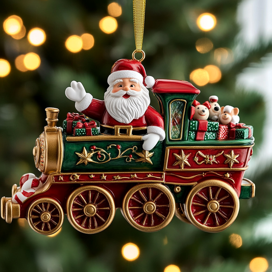 Festive Conductor CP2811156CL Christmas Ornament