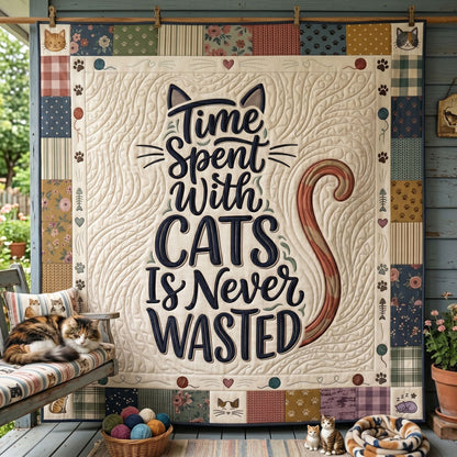 Whiskers And Cozy Moments WN2505021CL Quilt