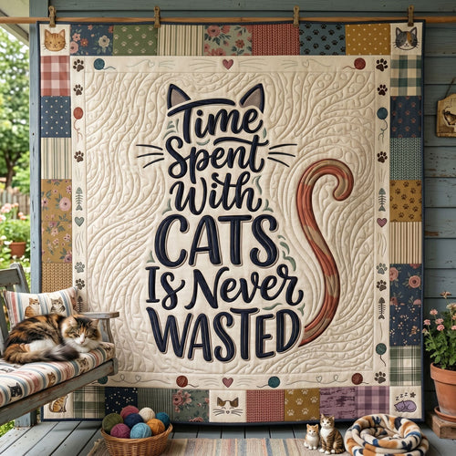 Whiskers And Cozy Moments WN2505021CL Quilt