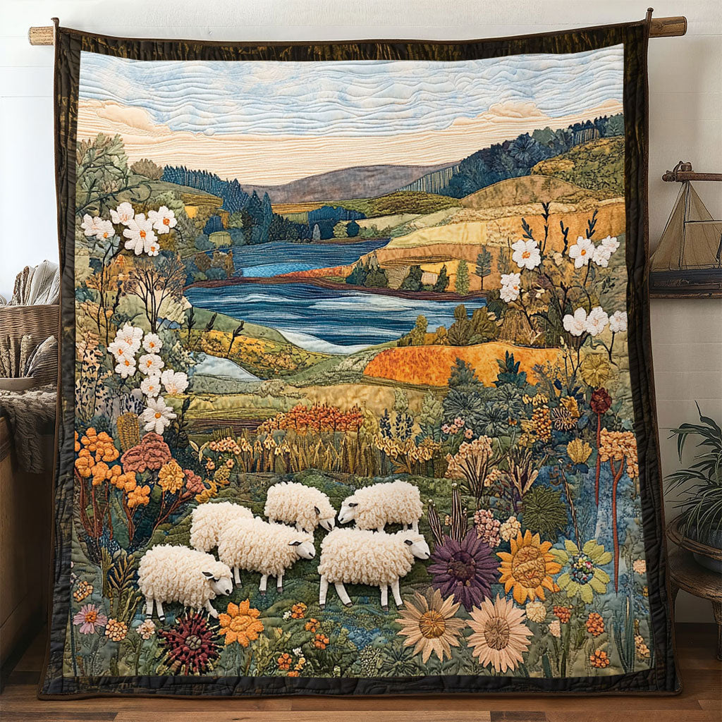 Meadow Sheep WN0601054CL Quilt