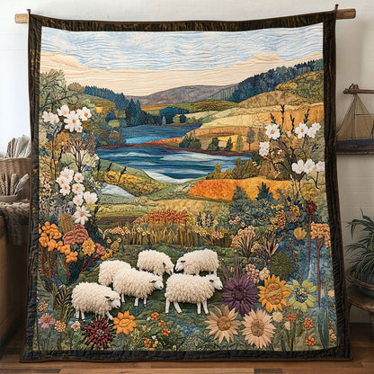 Meadow Sheep WN0601054CL Quilt