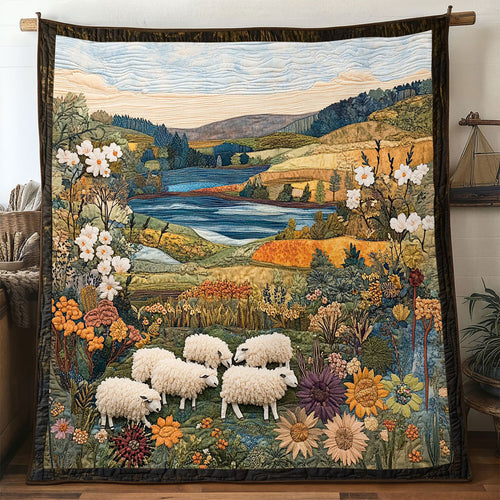 Meadow Sheep WN0601054CL Quilt