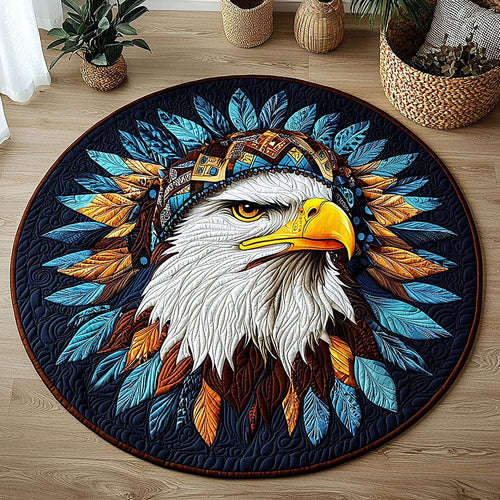 Majestic Eagle QA2711037CL Quilted Round Mat