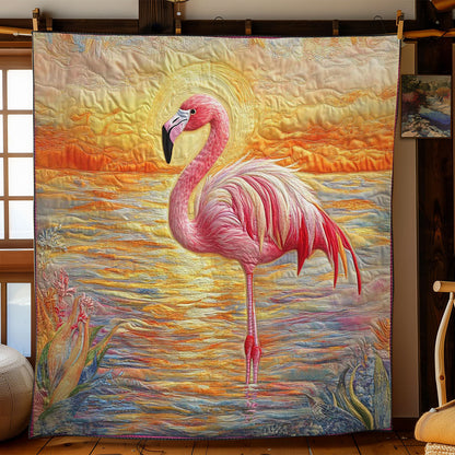 Elegant Flamingo WN1102021CL Quilt