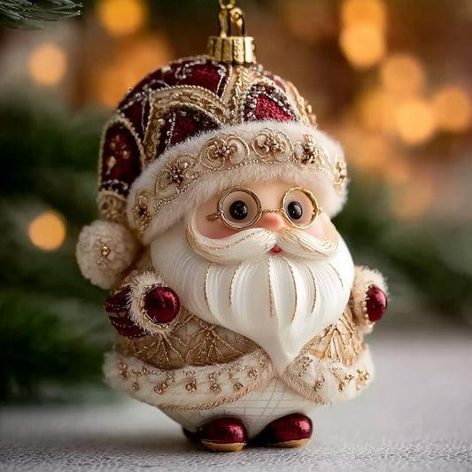 Santa Claus Noble Night WN0912058CL Christmas Ornament
