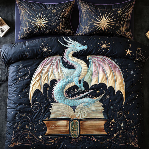 Celestial Dragon Book CW0110024CL Duvet Cover Set