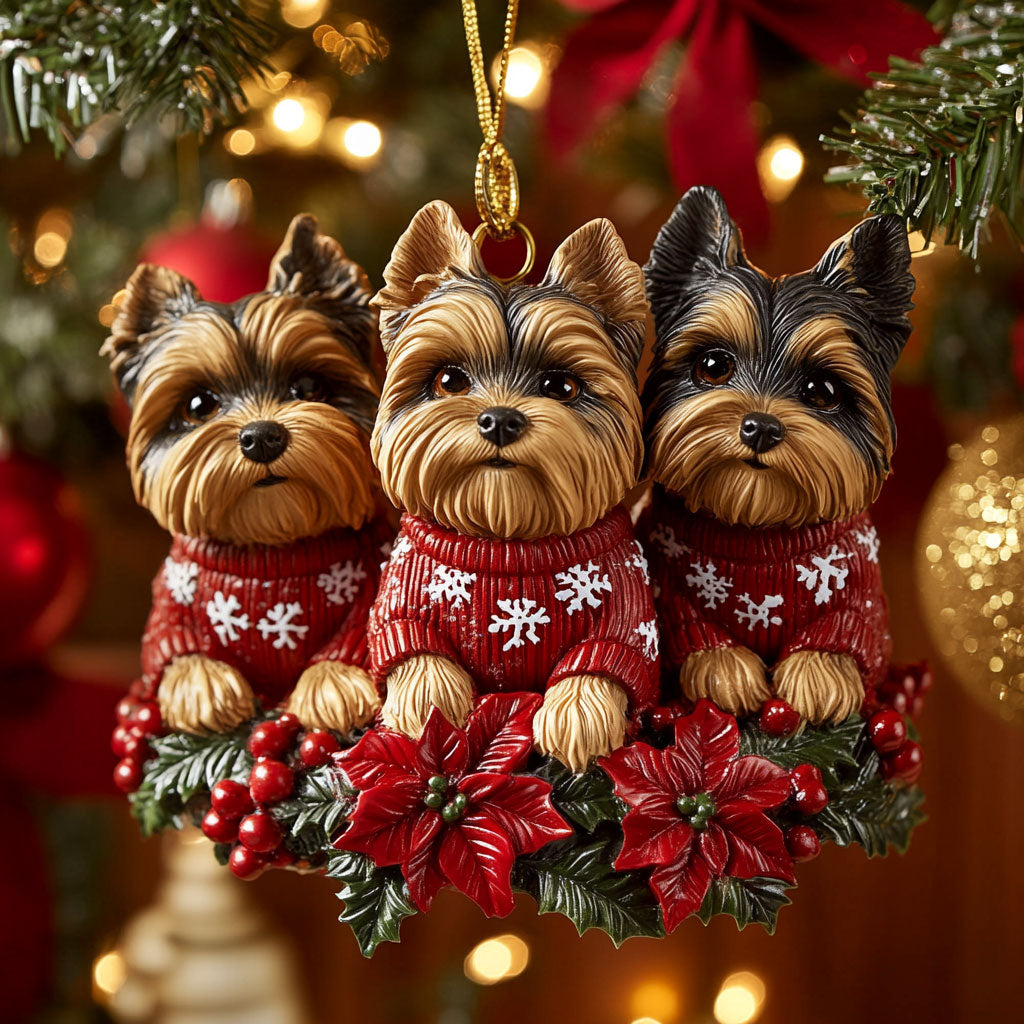 Yorkshire Charm CW2110040CL Christmas Ornament