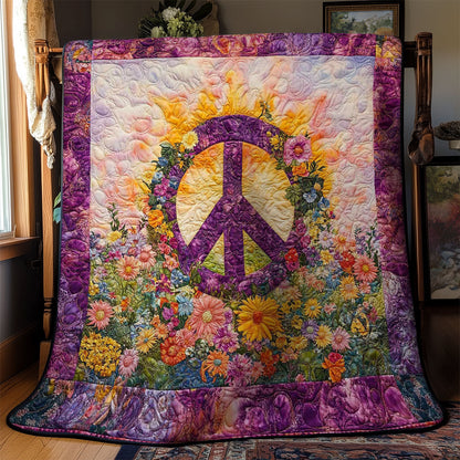 Purple Peace Harmony WN2201006CL Quilt