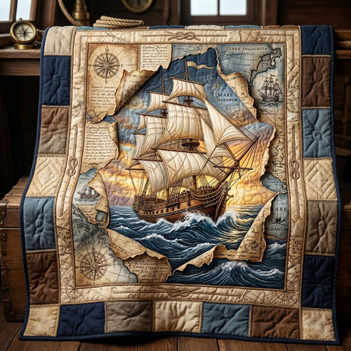 Voyager’s Map WN2005011CL Quilt