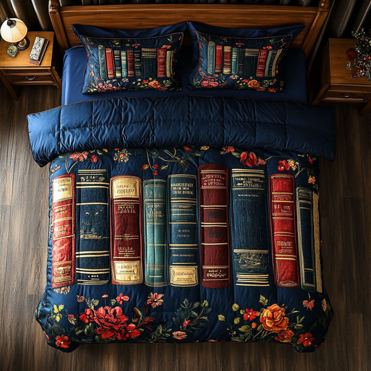The Bookcase Heirloom WJ1406026CL Duvet Cover Set