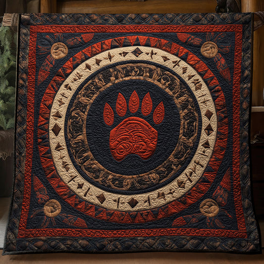 Rune Symbol Bear Paw WP2204058CL Quilt