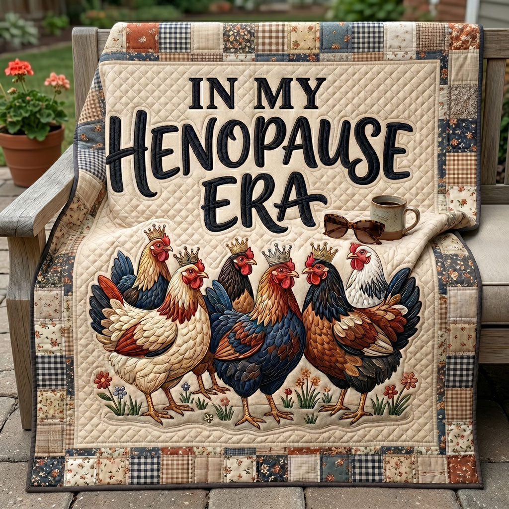 Funny Chicken Queen WN0505017CL Quilt
