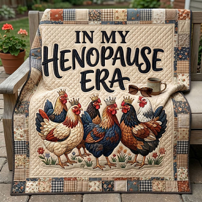 Funny Chicken Queen WN0505017CL Quilt