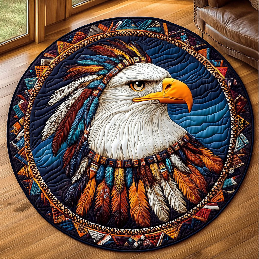 Eagle Spirit KL2711011CL Quilted Round Mat