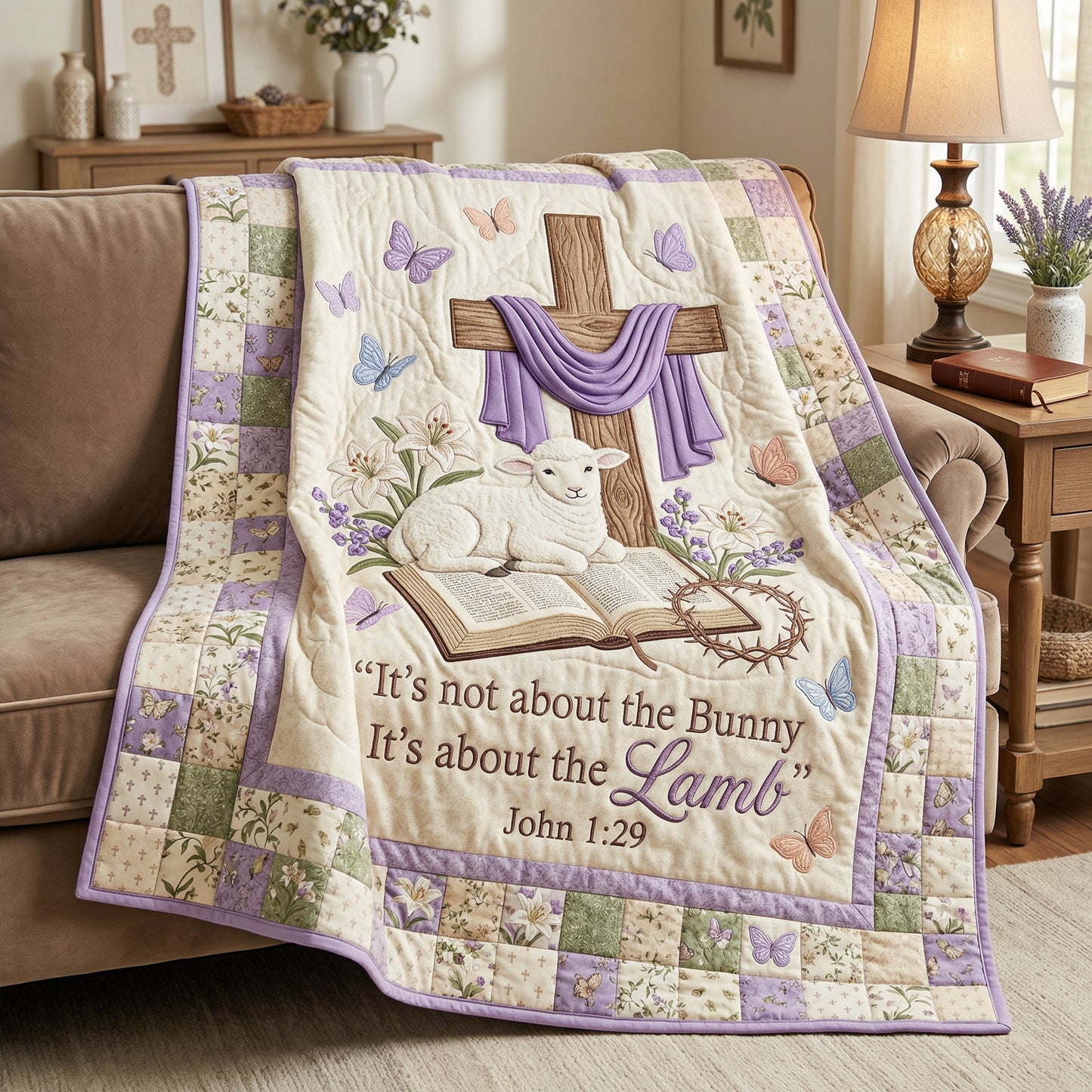 Lamb God XR0704003CL Quilt