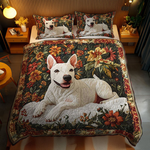 Cozy Bull Terrier WN0802055CL Duvet Cover Set