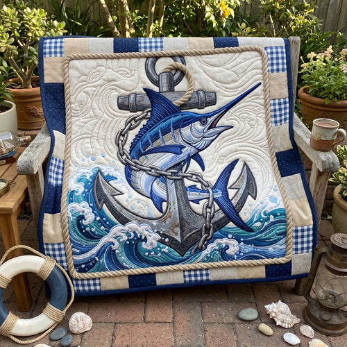 Coastal Marlin Escape WN0206004CL Quilt