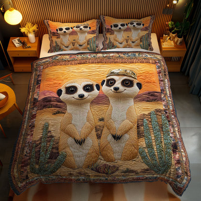 Desert Meerkat WN0803086CL Duvet Cover Set