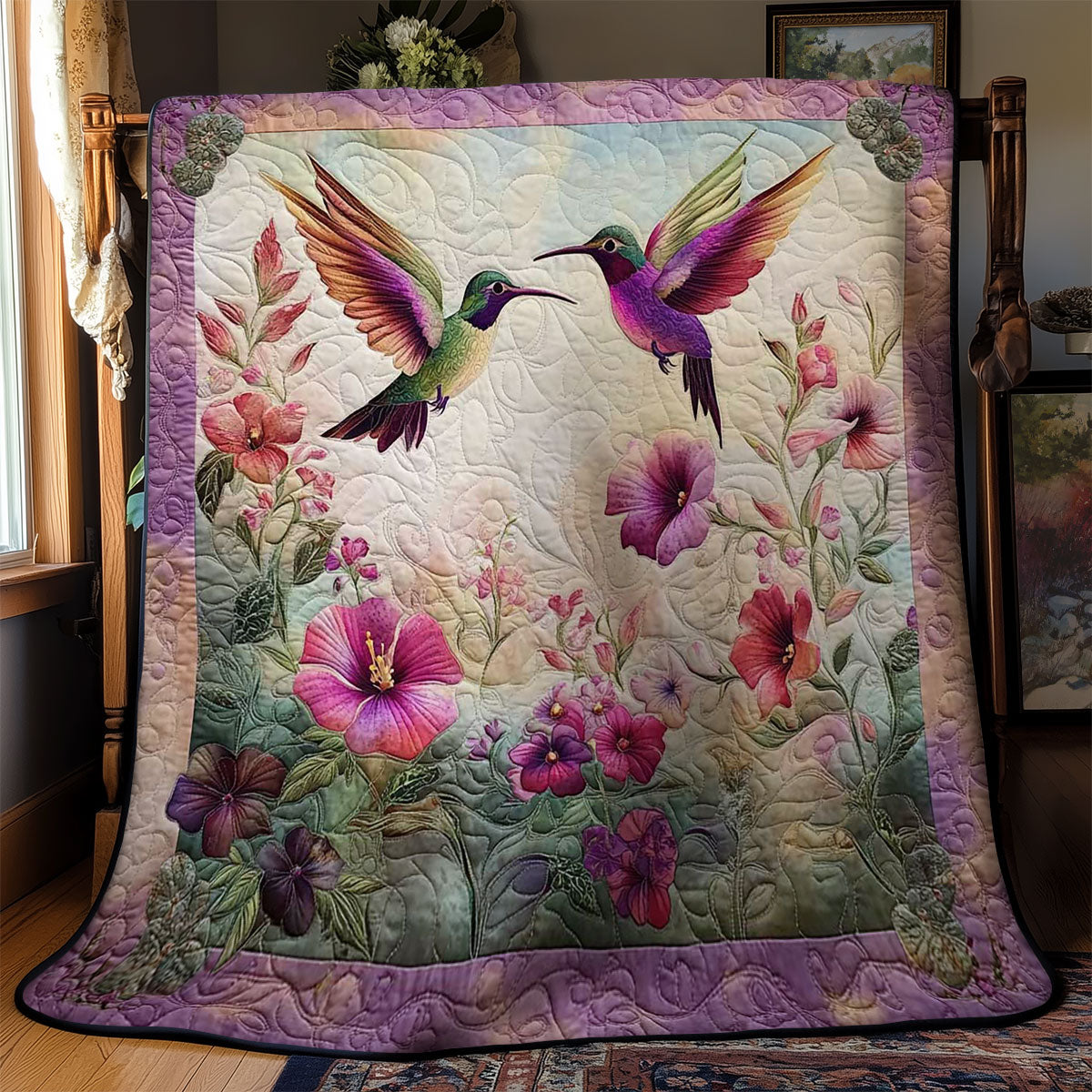 Mystic Hummingbird WN2602048CL Quilt