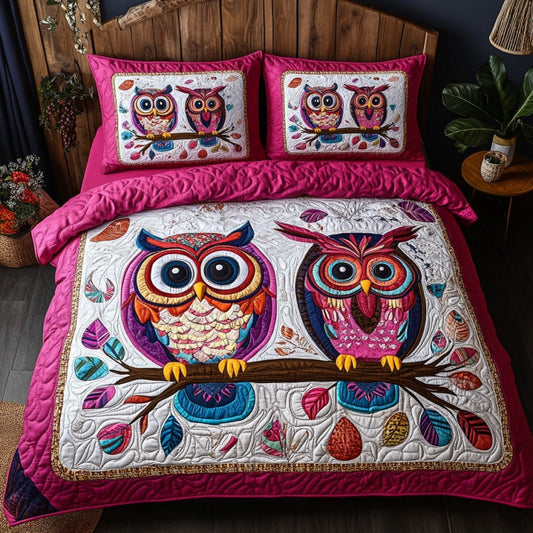 Adorable Tribal Owl XR0110020CL Duvet Cover Set