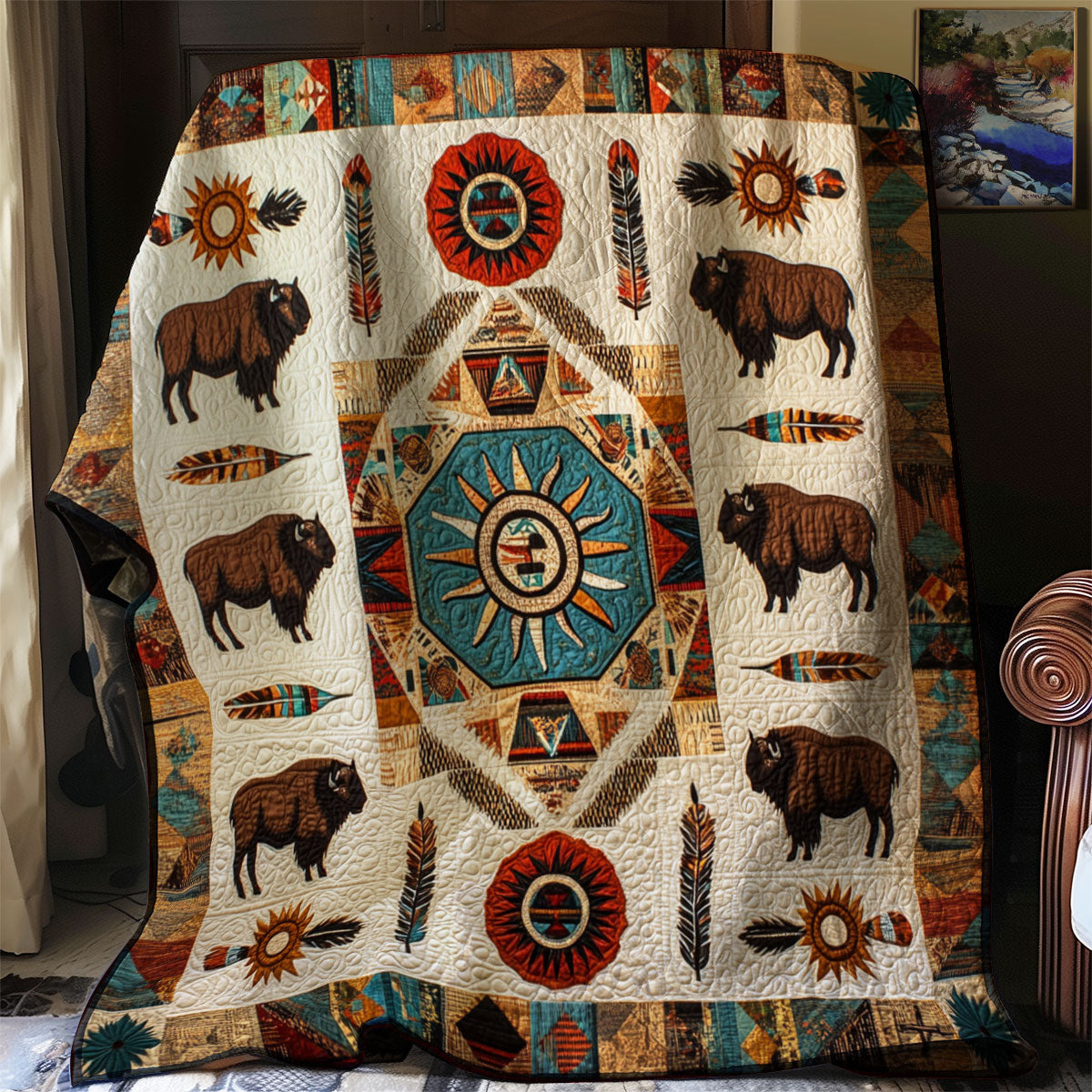 Earth Walker WJ0701007CL Quilt