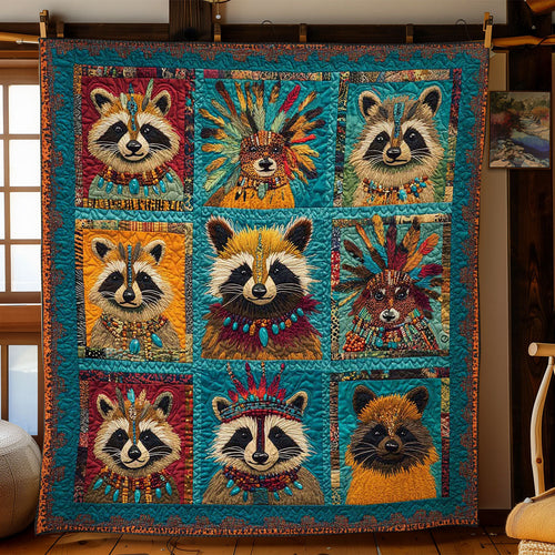 Raccoon Guardian WN2401030CL Quilt