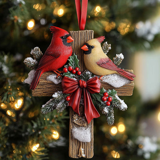 Hope And Peace Cardinal WN2110063CL Christmas Ornament